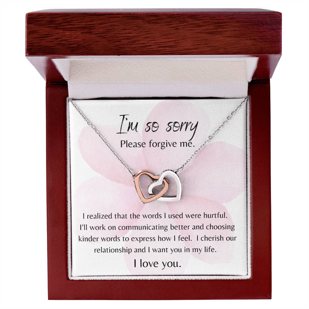 Interlocking hearts: Apology 1