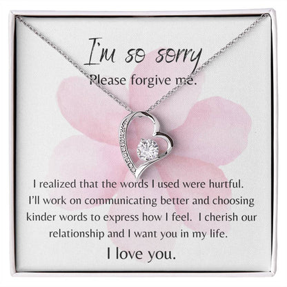 FOREVER LOVE: APOLOGIES